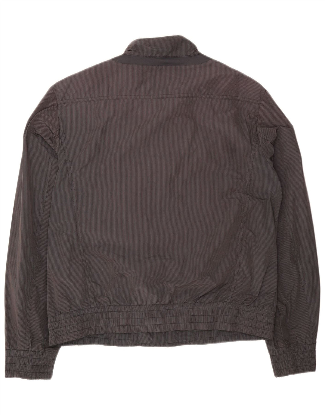 Giubbotto bomber Geox da uomo Respira UK 40 grande poliestere gessato grigio