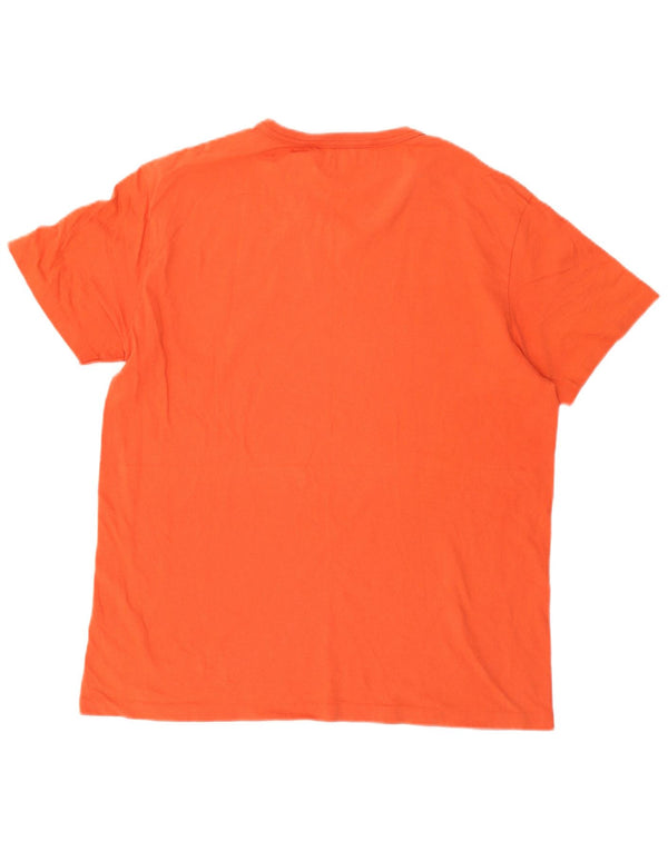 Levi's Mens T-Shirt Top XL Orange