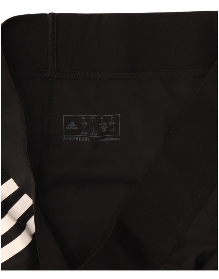 Leggings Adidas Aeroready da donna UK 16/18 Large neri