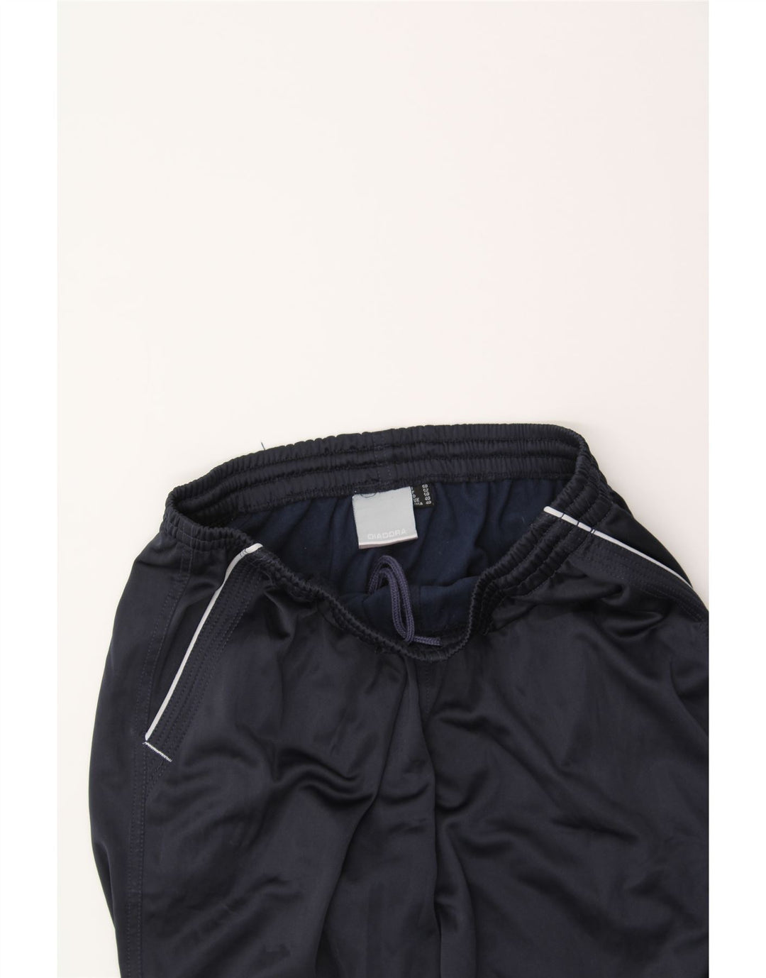 DIADORA Mens Tracksuit Trousers XL  Navy Blue Polyester Vintage Diadora and Second-Hand Diadora from Messina Hembry 