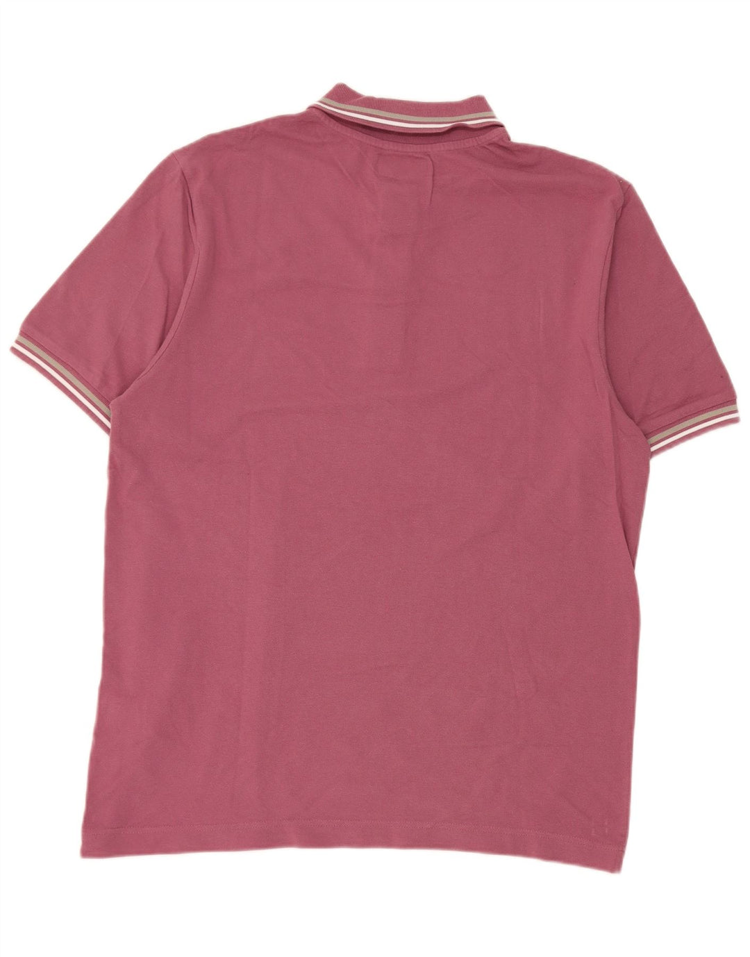 Polo Kappa Uomo Large Rosa In Cotone