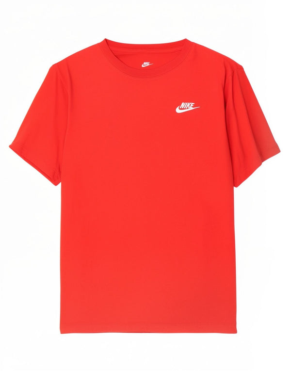 T-shirt da uomo Nike Top Small rossa in cotone