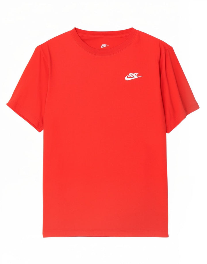 T-shirt da uomo Nike Top Small rossa in cotone
