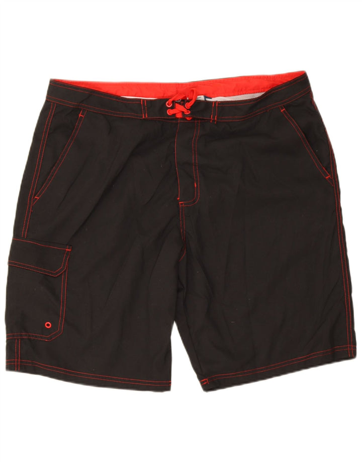 Pantaloncini da bagno cargo da uomo Mountain Warehouse XL poliestere nero