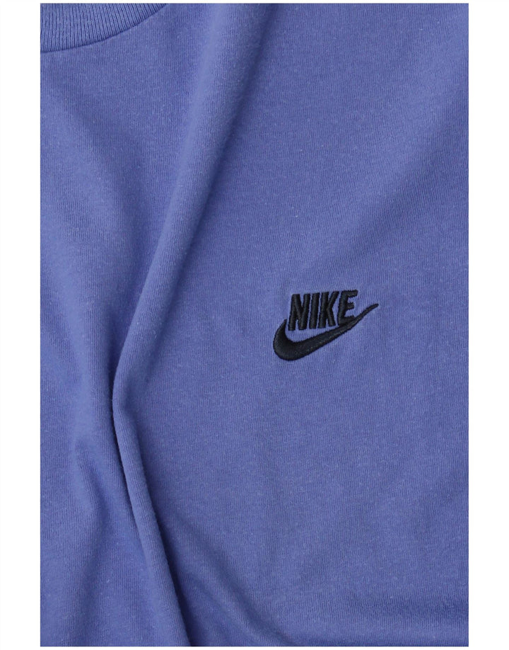 T-shirt da uomo NIKE Top piccola blu