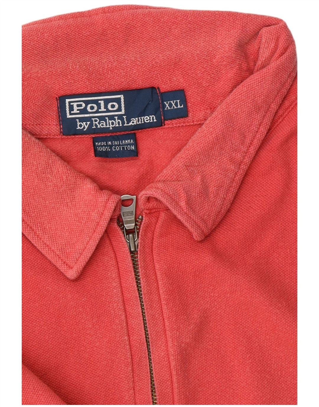 POLO RALPH LAUREN Polo da uomo 2XL Cotone rosso