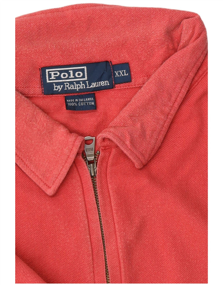 POLO RALPH LAUREN Polo da uomo 2XL Cotone rosso