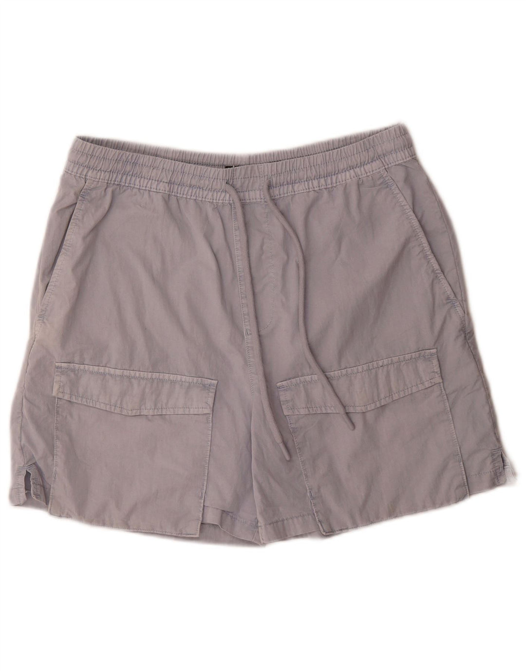 Pantaloncini cargo Zara da uomo medi W31 in cotone grigio