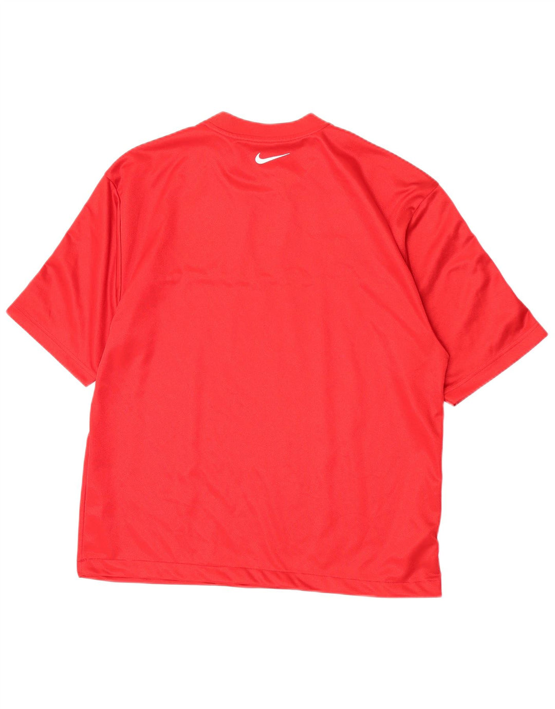 T-shirt da uomo Nike Top UK 45/47 XL Poliestere color block rosso