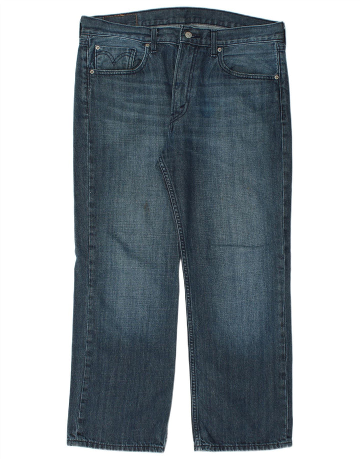 LEVI'S Jeans dritti da uomo 506 W36 L28 cotone blu
