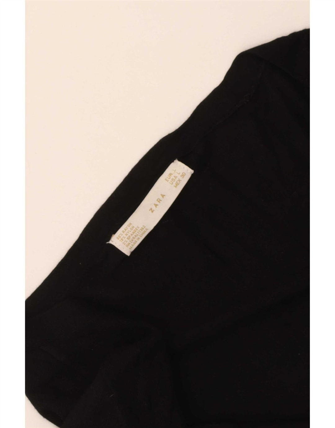 Maglione cardigan da donna Zara UK 14 grande rayon nero