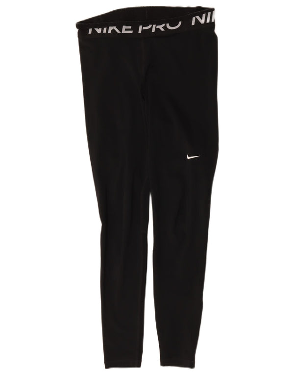 Leggings grafici Dri Fit da donna Fila UK 12 poliestere nero medio