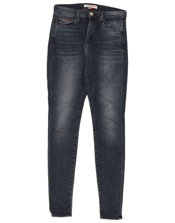 Tommy Hilfiger Donna Sylvia Jeans super skinny a vita alta W29 L32 Blu