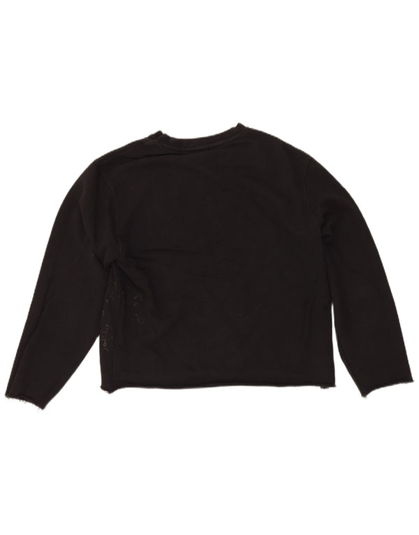 Levi's Donna Felpa Oversize Standard Maglione UK 14 Medio Nero