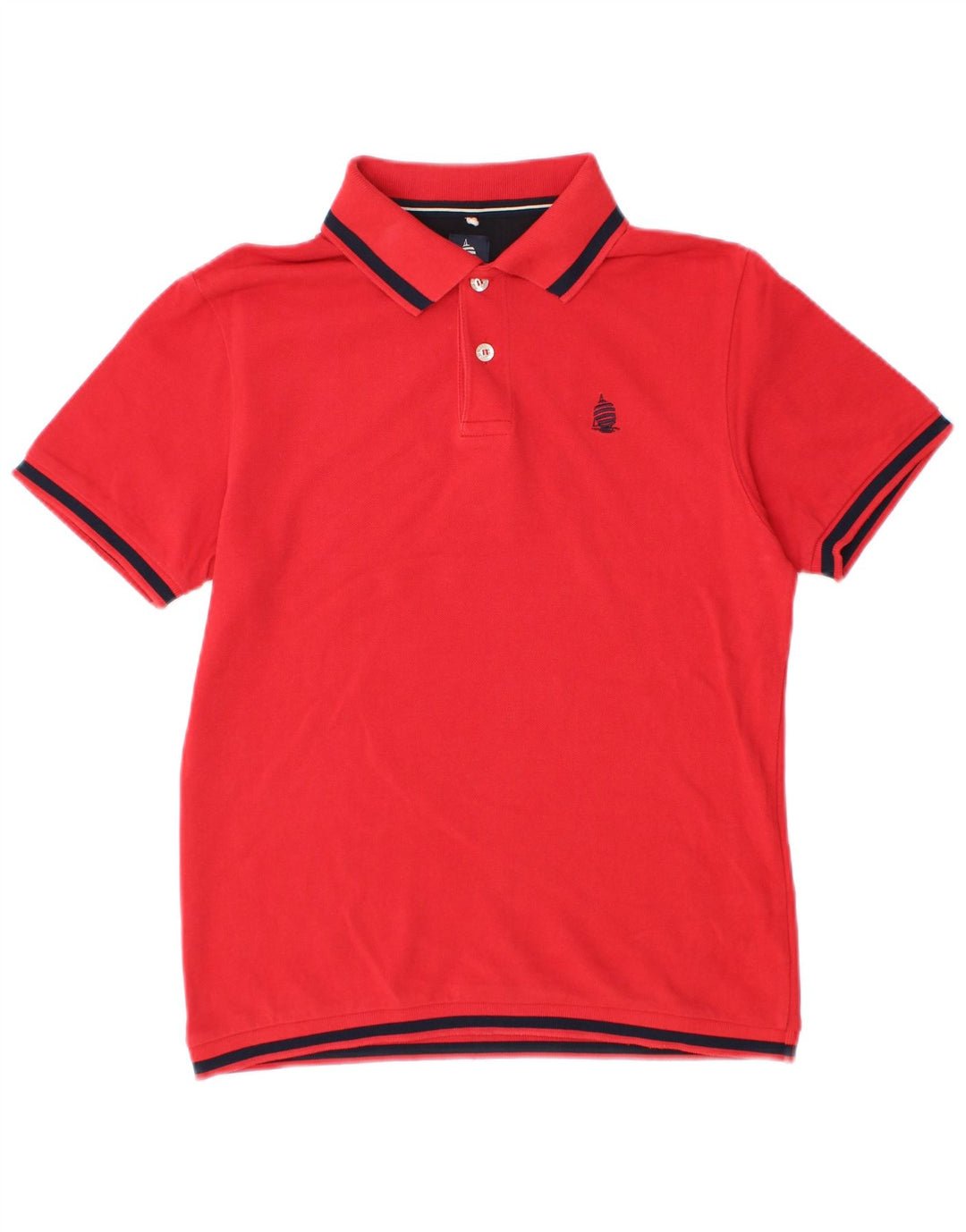 MARINA YACHTING Polo da uomo slim fit in cotone rosso medio