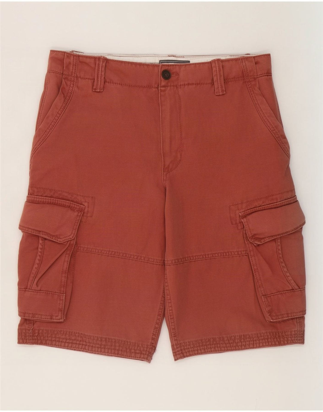 Pantaloncini cargo da uomo Fat Face W36 grandi in cotone rosso