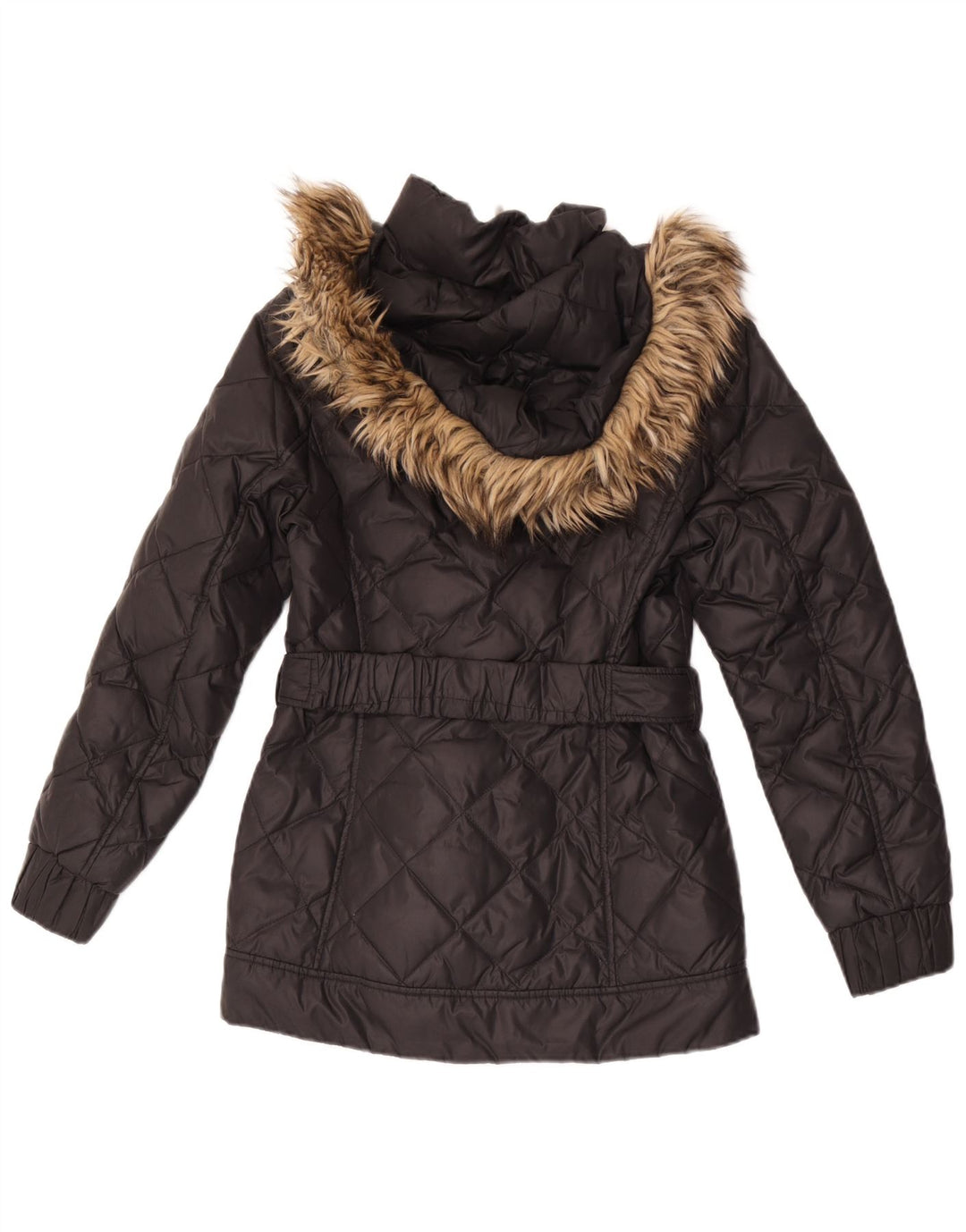 Giacca imbottita con cappuccio da donna ESPRIT UK 10 piccola nera