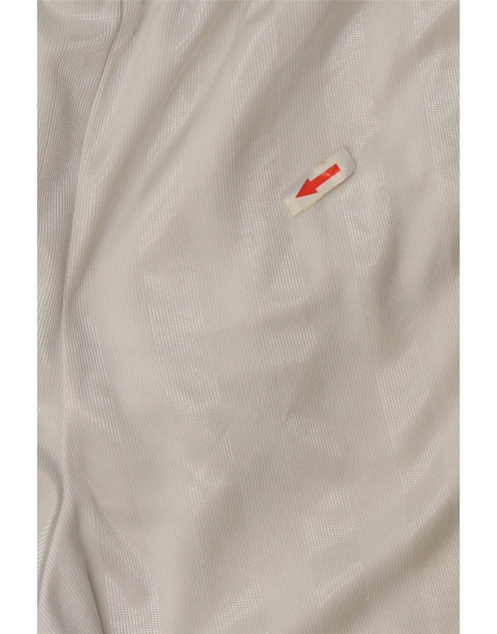 Pantaloncini sportivi Nike Dri Fit Regular da uomo in poliestere a righe bianche medie
