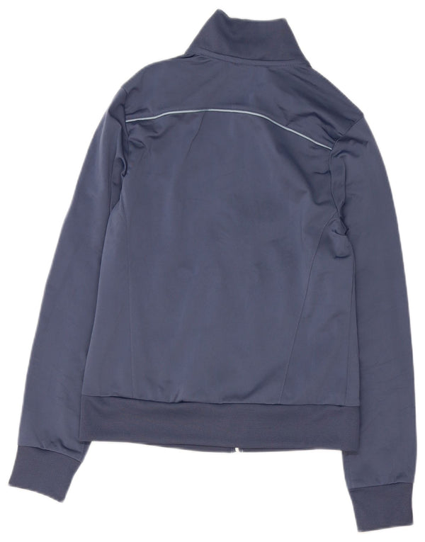 Giacca da tuta da donna Puma UK 12 Medium Blu Navy Colourblock