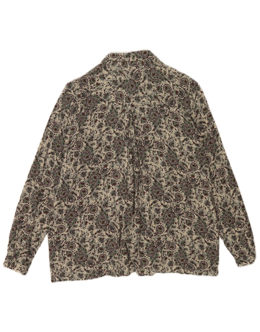 Camicia Zara da donna UK 10 Small Beige Paisley