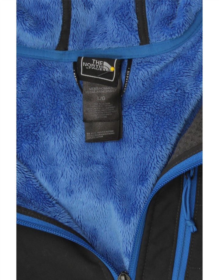 Giacca a vento con cappuccio da uomo The North Face UK 40 Large Grigio Poliestere