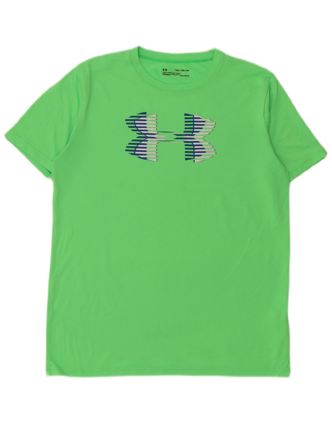 Maglietta grafica per ragazzi UNDER ARMOUR Heat Gear 13-14 anni XL Verde