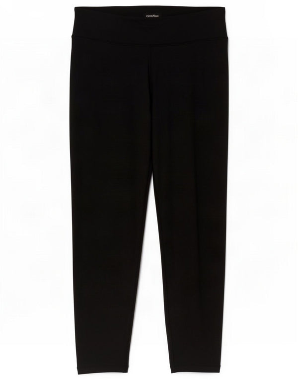 Calvin Klein Leggings corti da donna UK 14 Large Black Sports