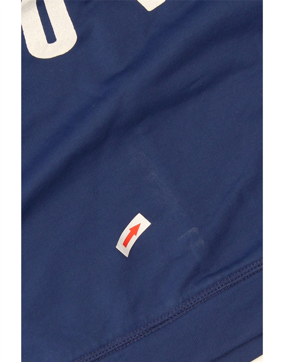 Felpa oversize grafica da donna Zara Paris UK 10 piccola blu