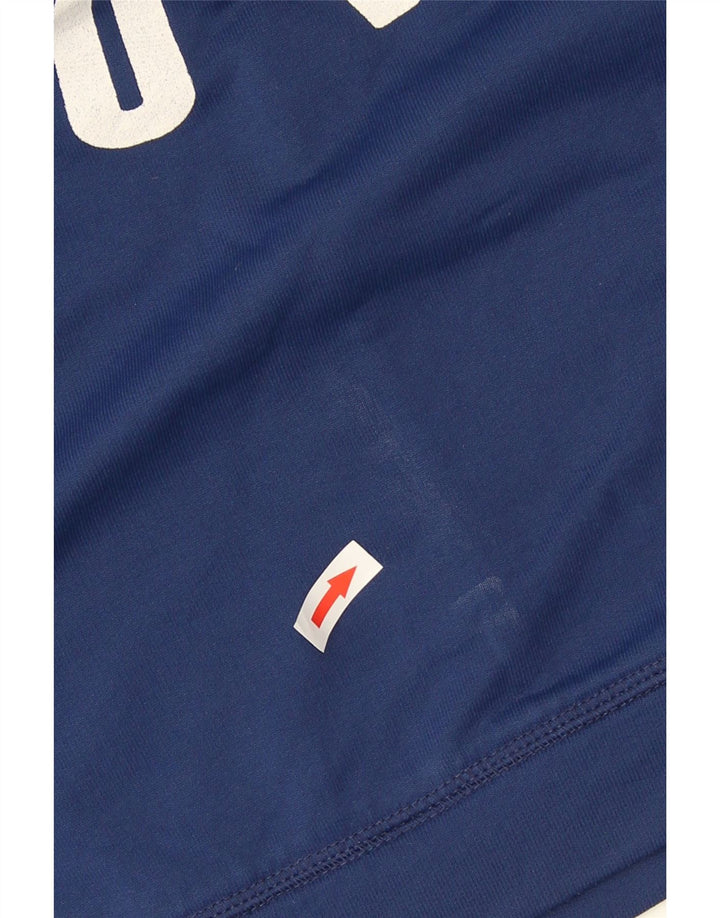 Felpa oversize grafica da donna Zara Paris UK 10 piccola blu