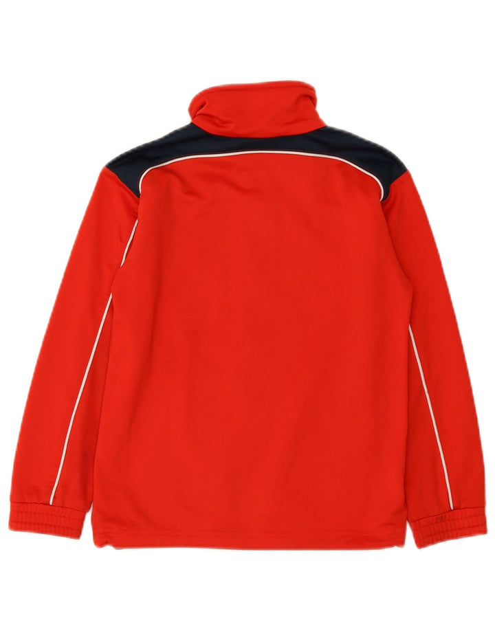 Giacca da tuta da ragazzo Umbro 7-8 anni Small Rosso Colourblock Poliestere