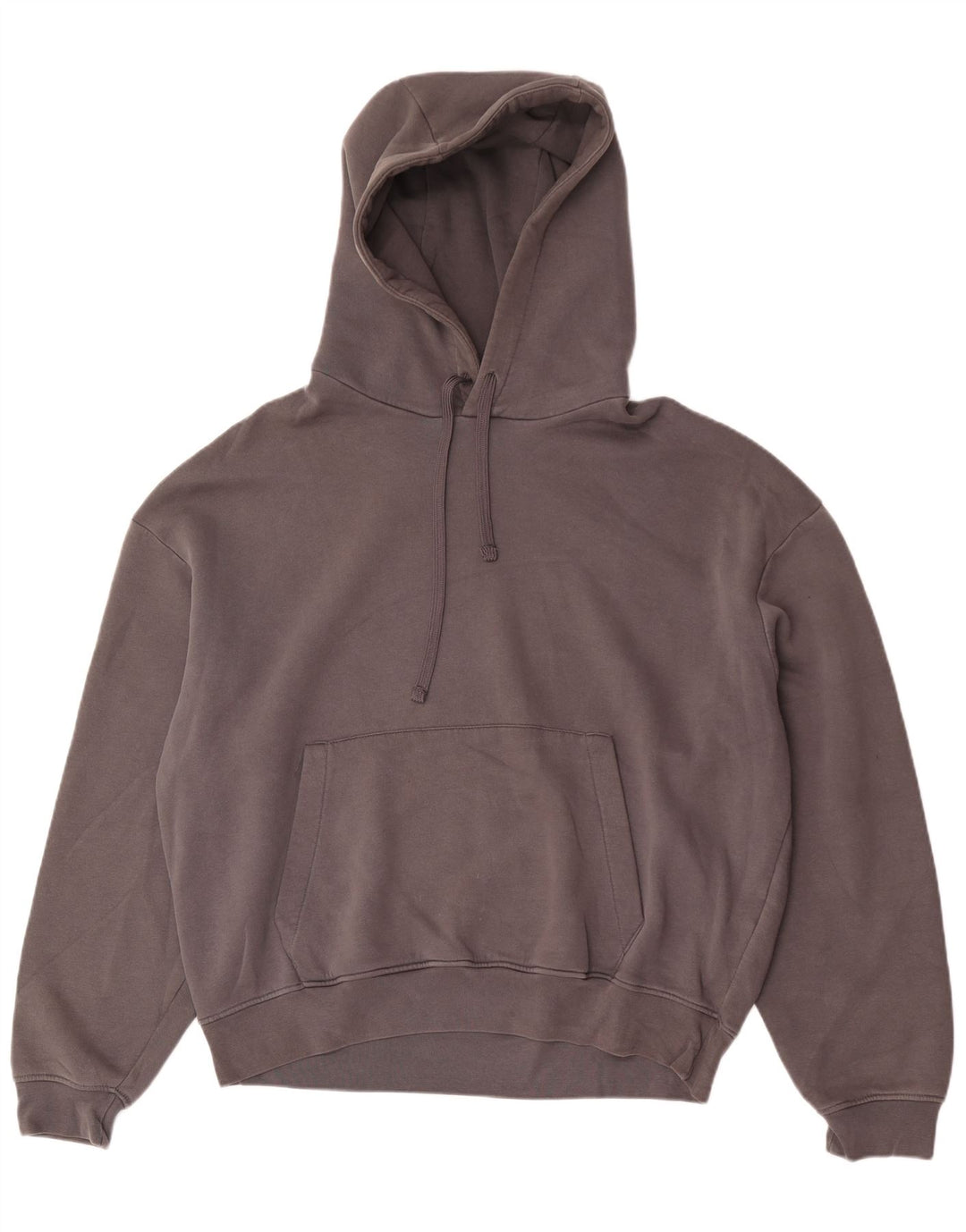 Maglione oversize con cappuccio da donna Zara EU 44 XL cotone grigio