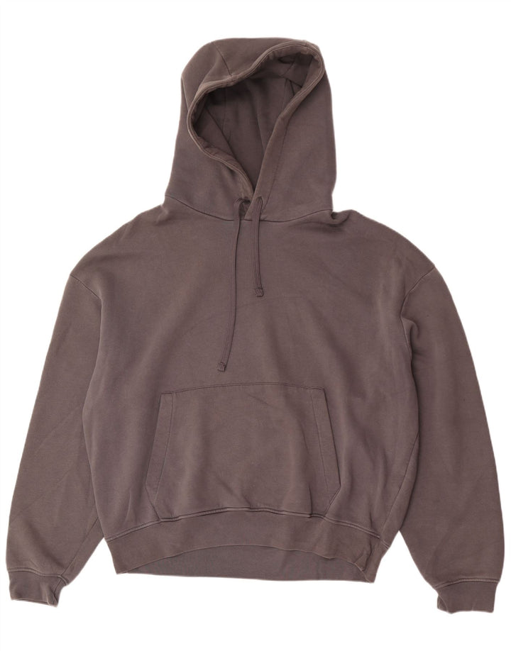 Maglione oversize con cappuccio da donna Zara EU 44 XL cotone grigio