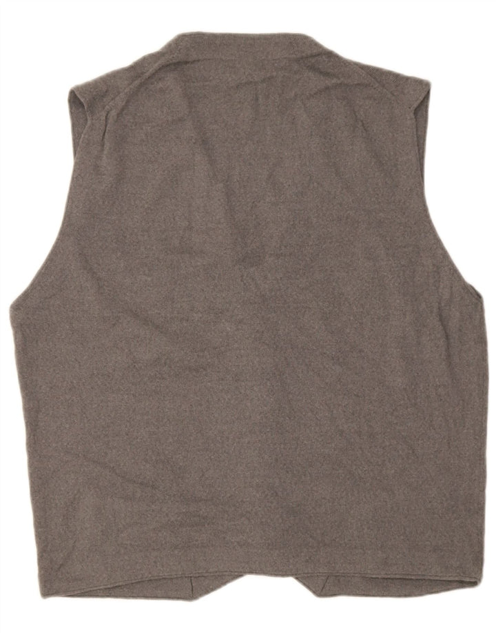 Gilet da uomo Pierre Cardin IT 52 grande acrilico grigio