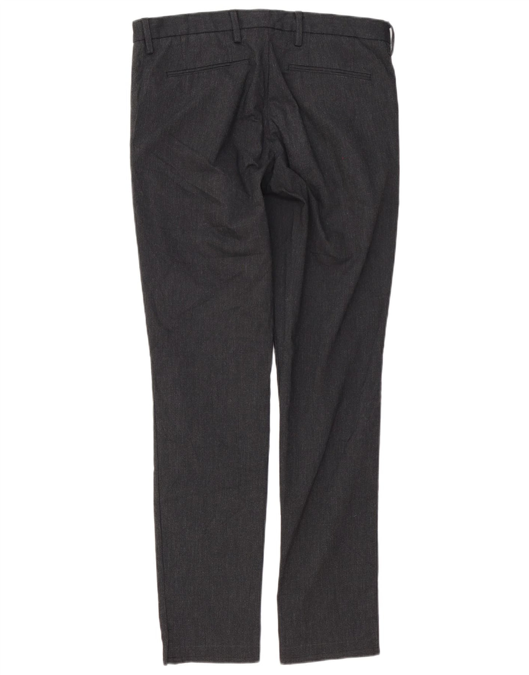 Pantaloni chino slim da uomo Hugo Boss W32 L32 poliestere grigio