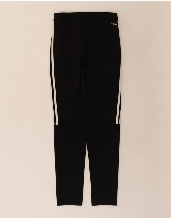 Adidas Mens Aeroready Tracksuit Trousers Small Black Polyester