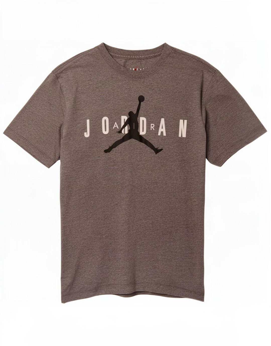 T-shirt grafica da uomo Jordan Top piccola in cotone grigio