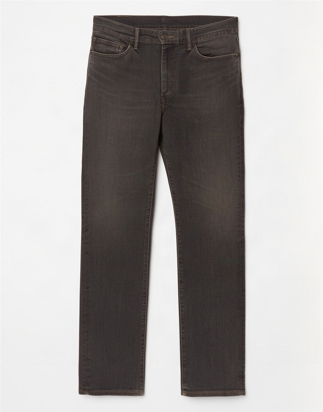 Levi's Uomo 504 Jeans dritti W36 L34 Cotone grigio