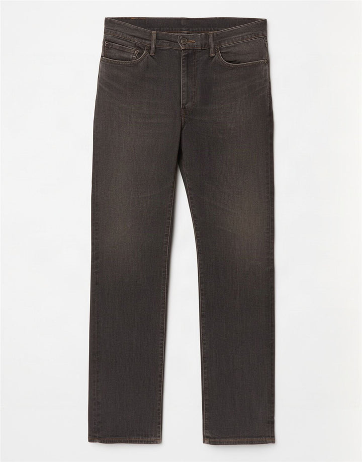 Levi's Uomo 504 Jeans dritti W36 L34 Cotone grigio