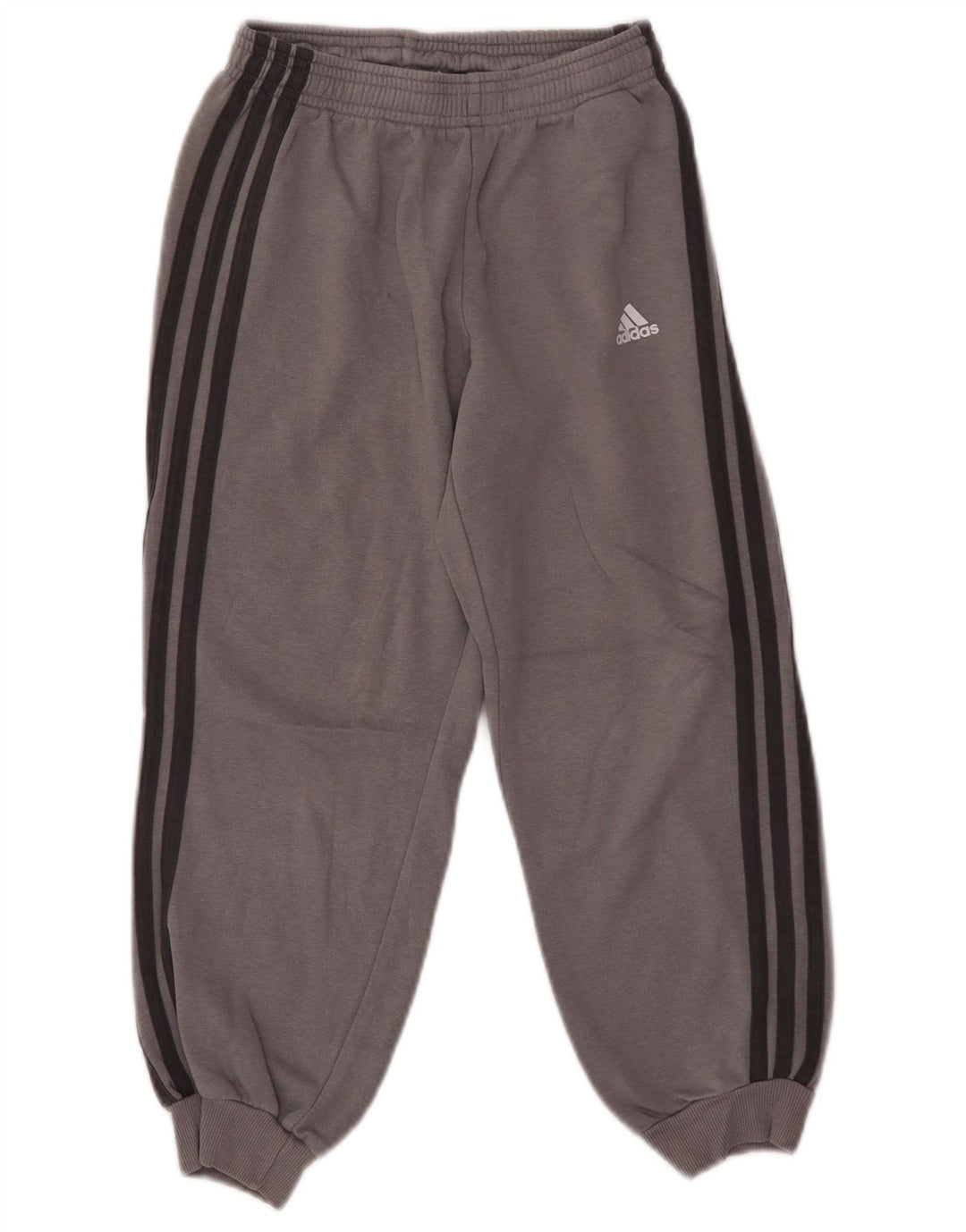 Pantaloni della tuta da ragazzo Adidas Joggers 7-8 anni in cotone grigio
