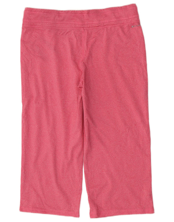 Pantaloni da tuta Capri da donna Champion UK 14 Medium Pink Flecked