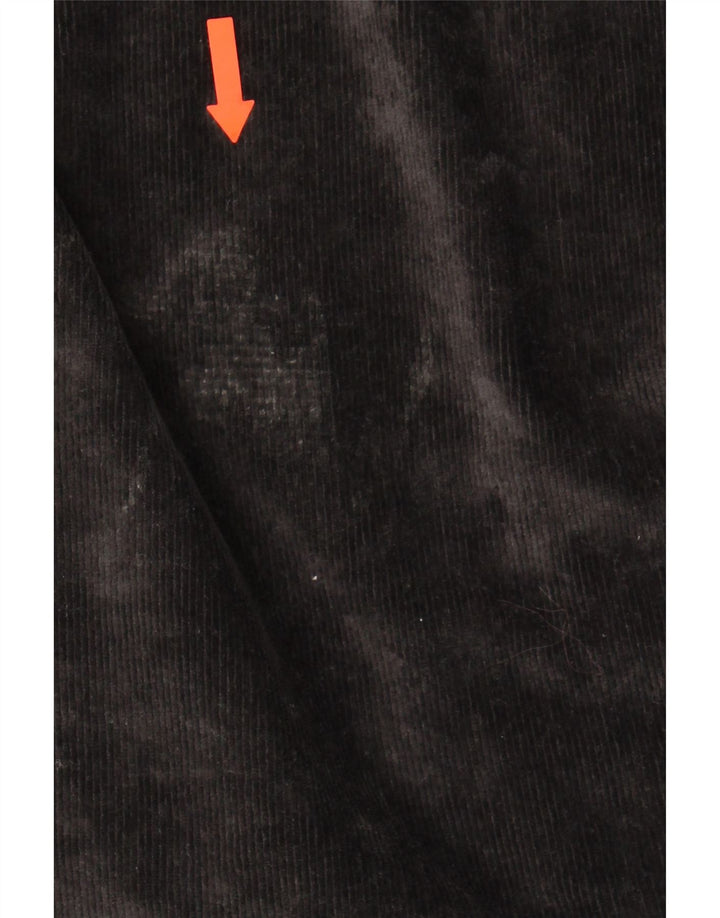 CALVIN KLEIN JEANS Mens Oversized Zip Neck Sweatshirt Jumper Small Black Vintage Calvin Klein Jeans and Second-Hand Calvin Klein Jeans from Messina Hembry 