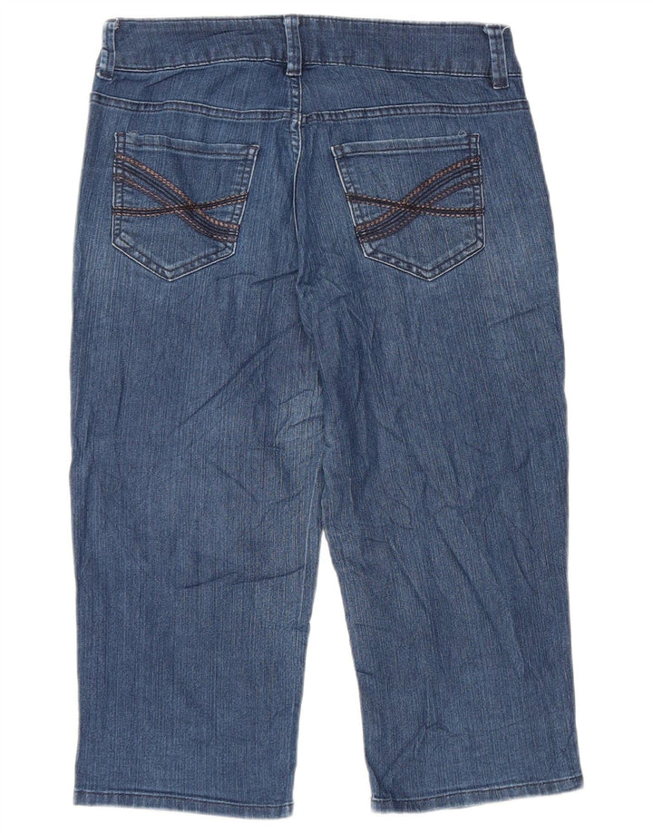 Jeans LEE Riders Capri da donna US 8 medio W32 L19 cotone blu