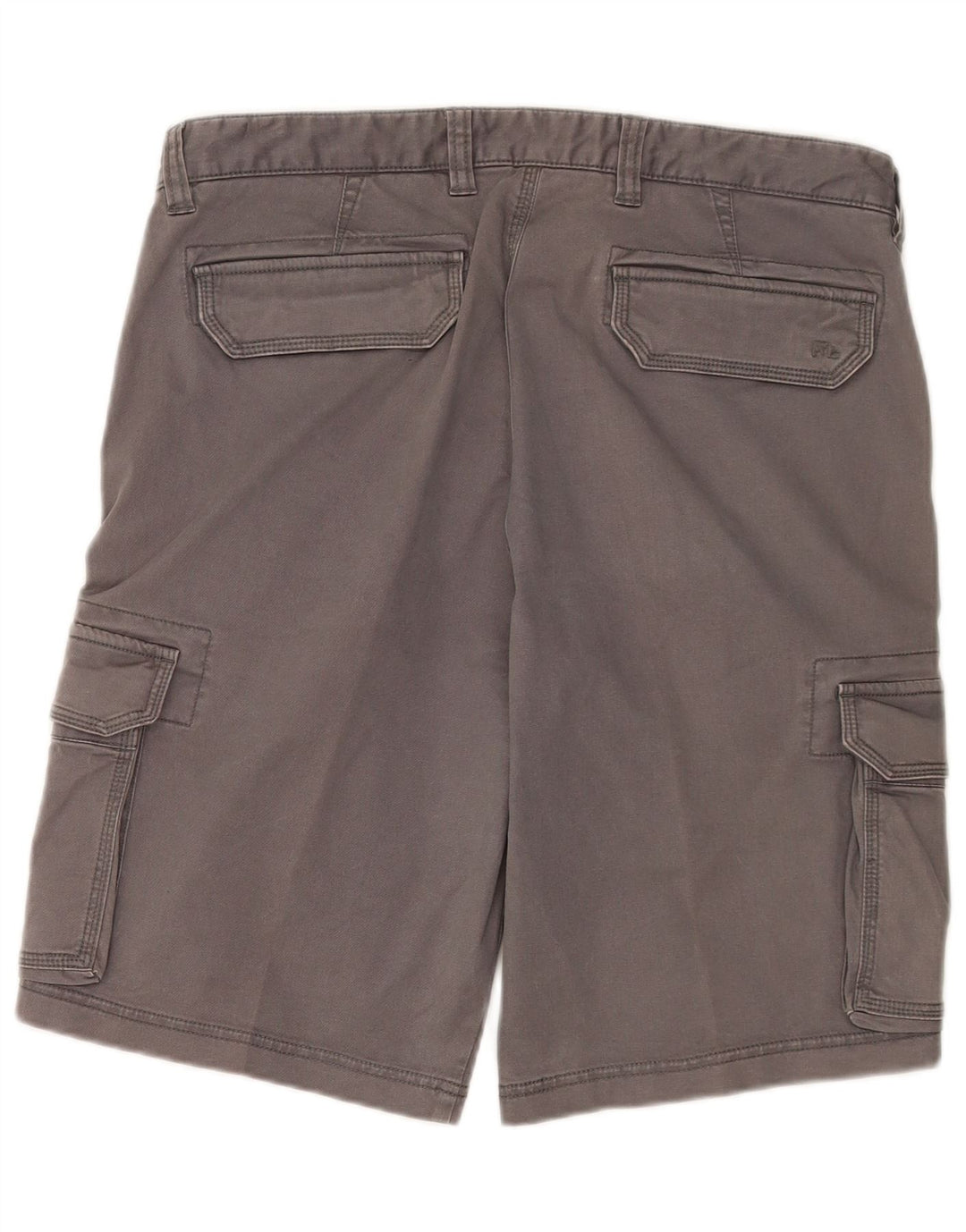 Pantaloncini cargo da uomo Lumberjack W33 in cotone grigio medio