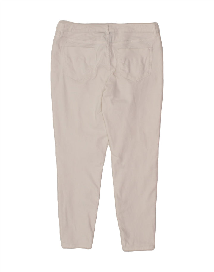 MOSSIMO Womens Mid Rise Jegging Jeans US 10 Large W30 L27 White Cotton Vintage Mossimo and Second-Hand Mossimo from Messina Hembry 