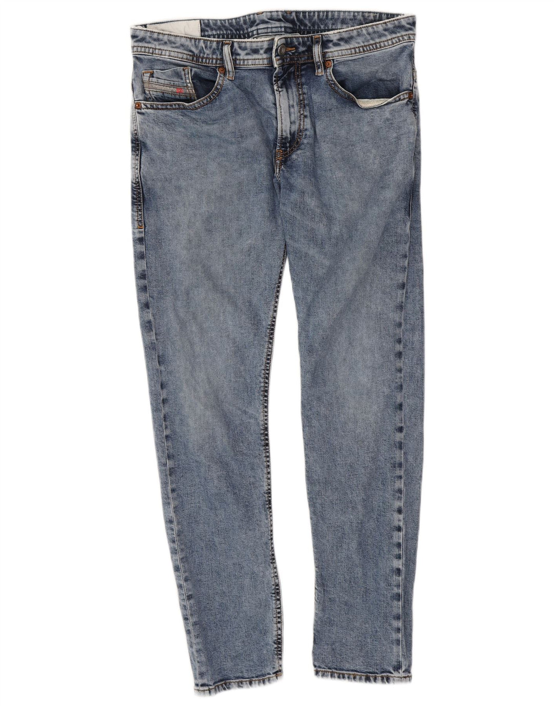 Jeans skinny da uomo Diesel W32 L29 cotone blu