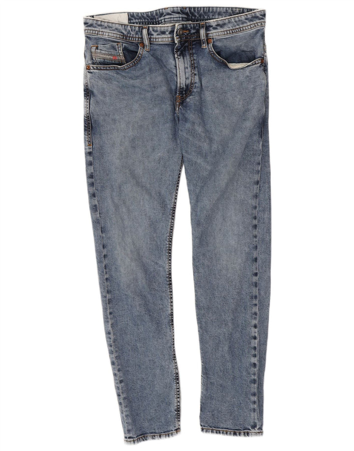 Jeans skinny da uomo Diesel W32 L29 cotone blu