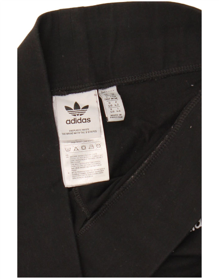 Leggings da donna ADIDAS UK 14 cotone nero medio