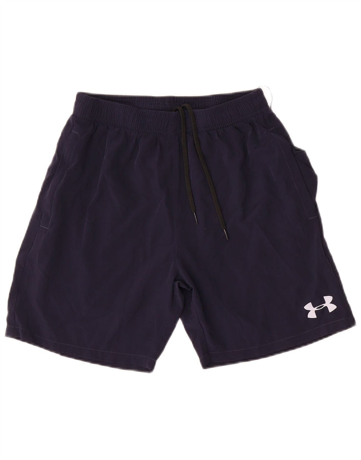 Pantaloncini sportivi da uomo Under Armour medio blu navy