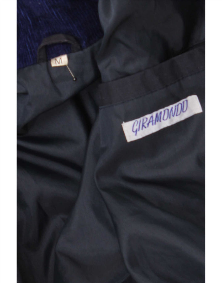 Soprabito ampio da uomo Giramondo UK 38 poliestere medio blu navy
