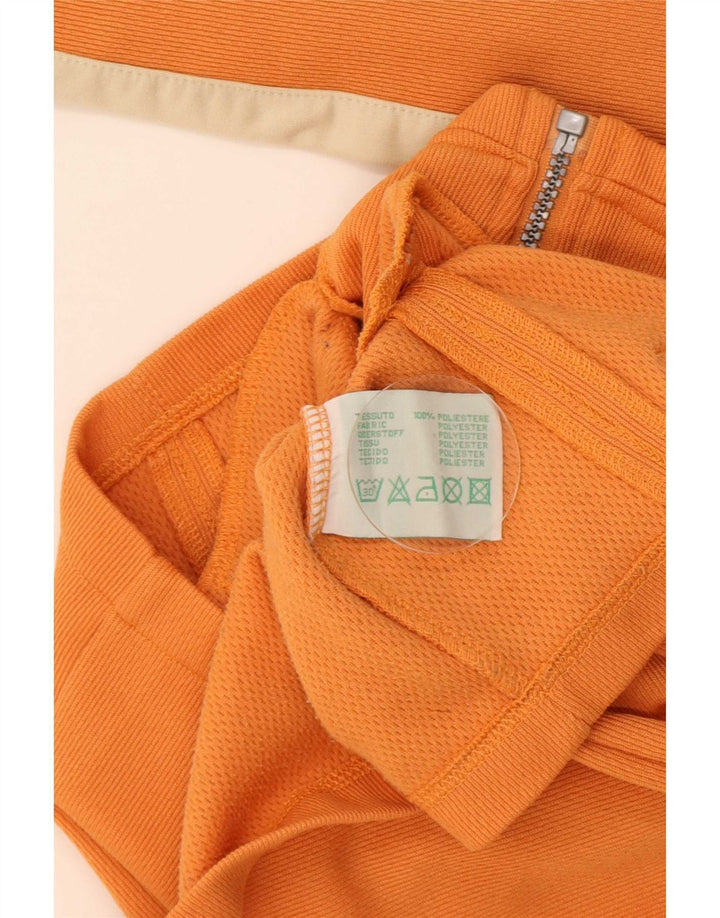 Giacca da tuta da donna Diadora UK 12 Medium Orange Colourblock